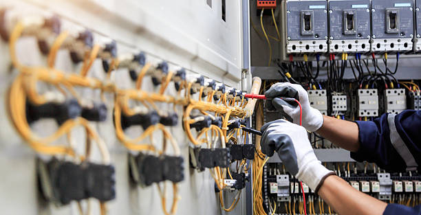 Professional Electrician technician working in Grill, PA